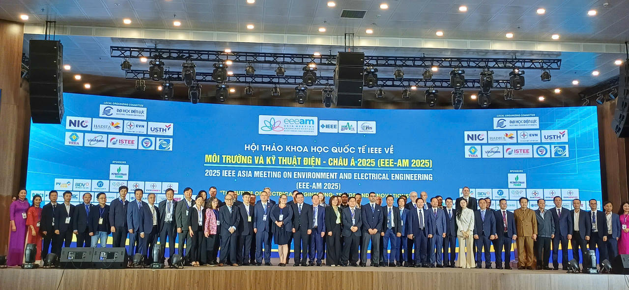 Khai mạc hội thảo quốc tế IEEE về Môi trường và kỹ thuật điện- Châu Á 2025 tại Việt Nam