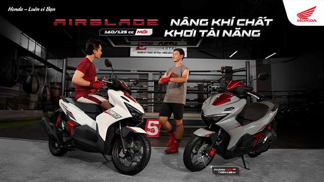 Honda Việt Nam (HVN) ra mắt loạt xe tay ga 2026: SH160i có màn hình TFT, LEAD và Air Blade 125 bổ sung phanh ABS