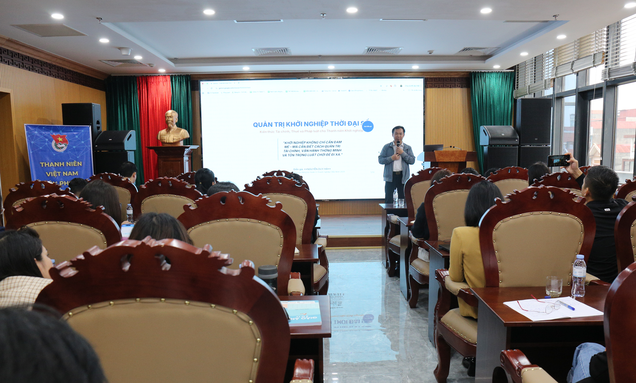 Bắc Ninh: Hơn 200 thanh niên, chủ doanh nghiệp được tập huấn nâng cao năng lực quản trị và chuyển đổi số