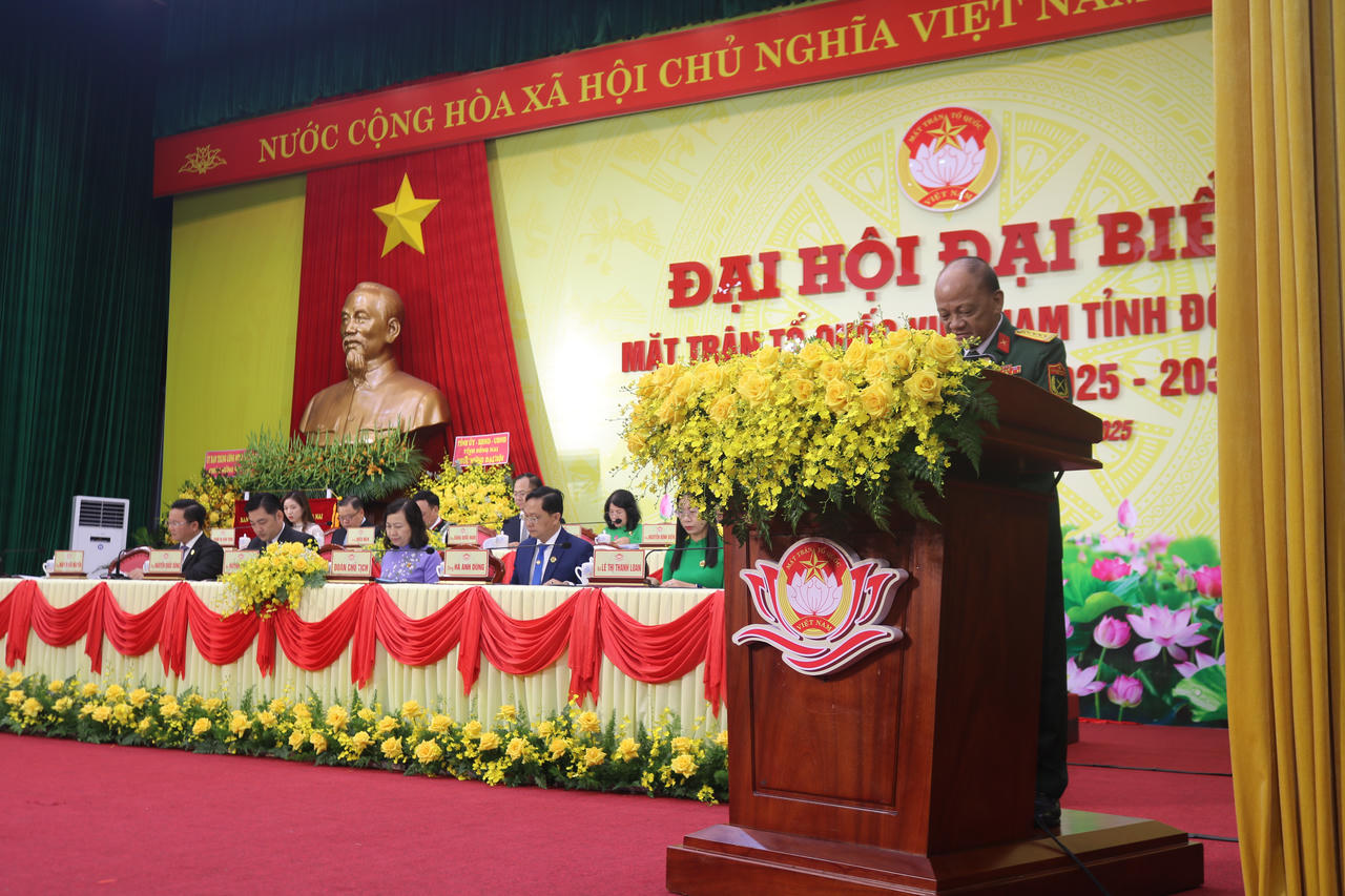 Khai mạc Đại hội Đại biểu MTTQ Việt Nam tỉnh Đồng Nai lần thứ I.