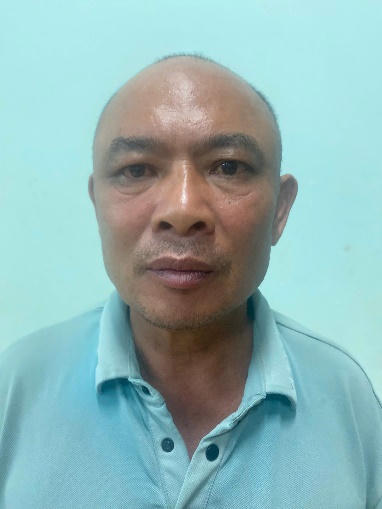 Đối tượng truy nã bị Công an xã Hoài Đức bắt giữ (Ảnh: CAHN)