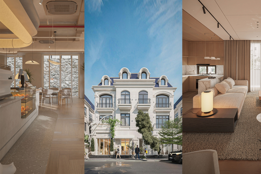 Mô hình Bizhome an cư - lạc nghiệp - sinh lời trong không gian biệt thự 4 tầng tại Kinh Đô Ánh Sáng (Vinhomes Ocean Park 2)  