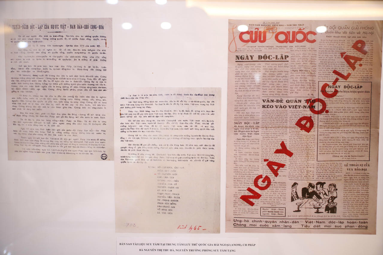 Bảo tàng Hồ Chí Minh đón nhận nhiều tài liệu, hiện vật quý hiếm về Bác Hồ 