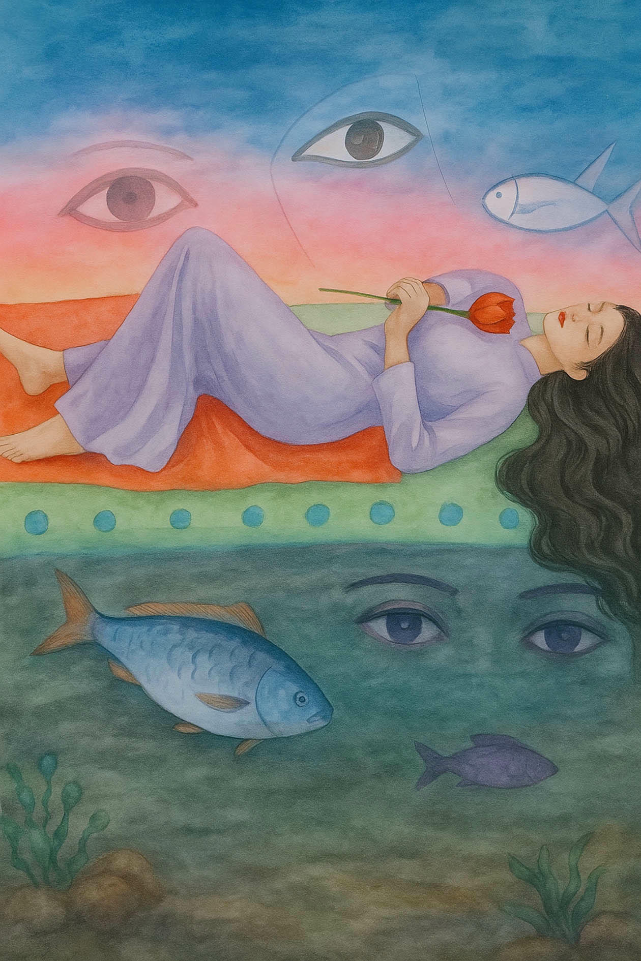 Tranh minh họa. (Nguồn: Văn Học)