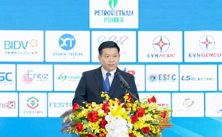 PGS.TS Đinh Văn Châu, Hiệu trưởng Trường Đại học Điện lực phát biểu bế mạc hội thảo