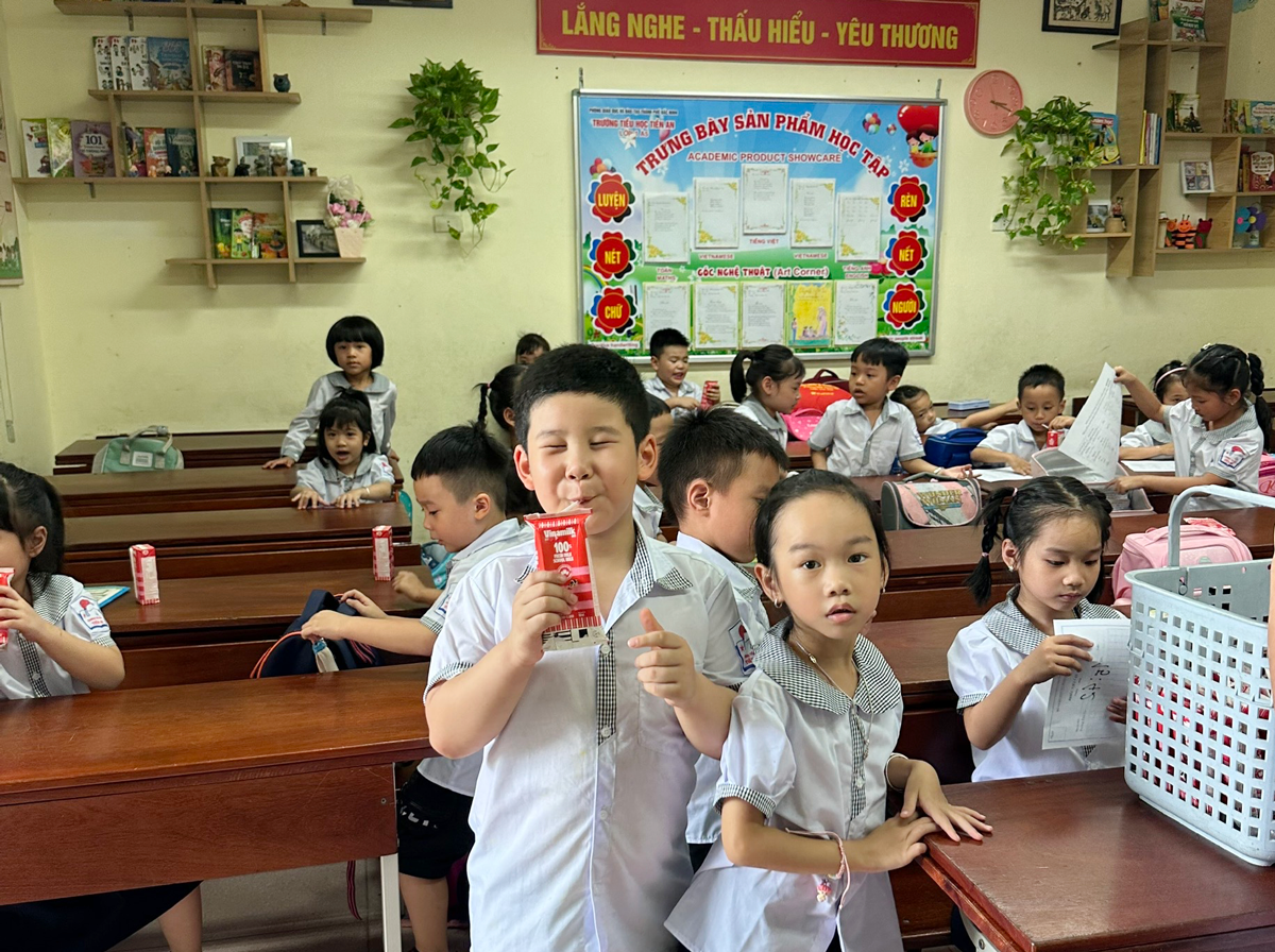 Bắc Ninh: Thực hiện hỗ trợ sữa cho trẻ em Mầm non và học sinh Tiểu học 