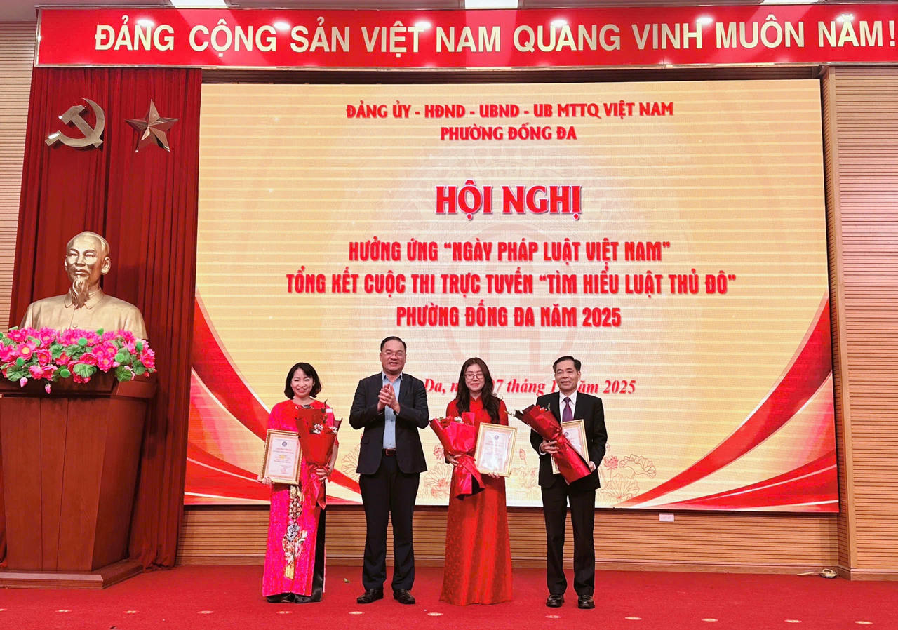 Đống Đa (Hà Nội) lan tỏa tinh thần thượng tôn pháp luật
