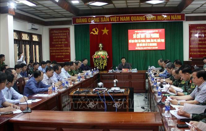 Quang cảnh buổi làm việc.