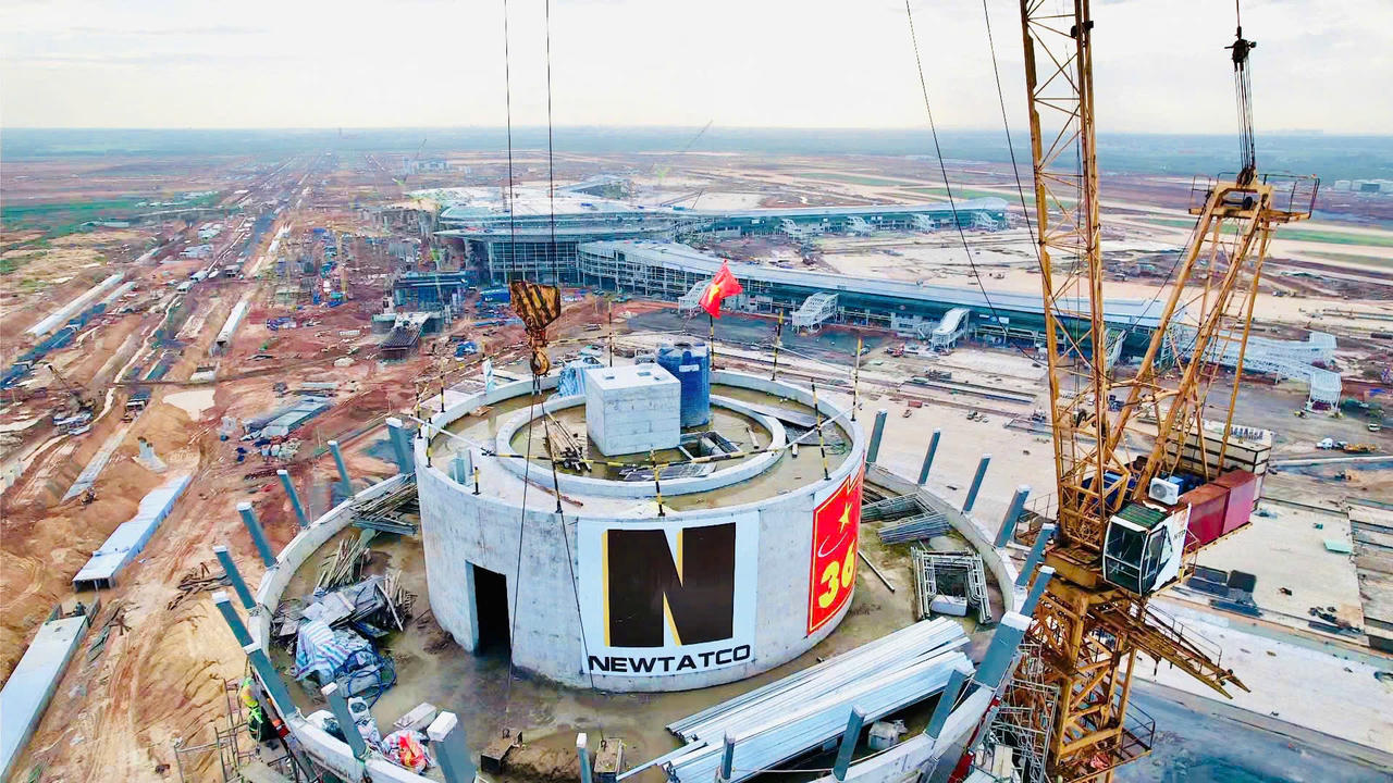 Đài kiểm soát không lưu “khối óc” của sân bay Long Thành đang bước vào giai đoạn hoàn thiện cuối cùng.