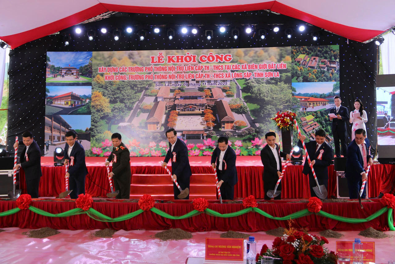 Khởi công ngôi trường ươm mầm tri thức nơi vùng cao biên giới Sơn La