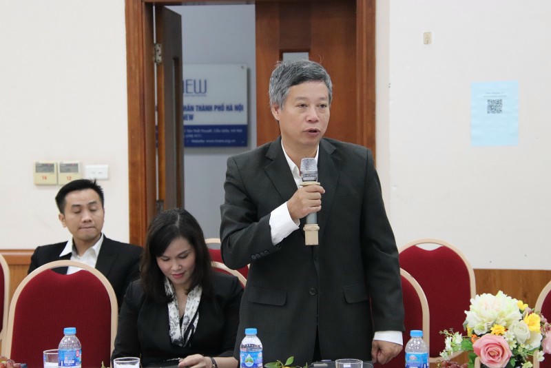 Tiến sĩ Nguyễn Anh Tuấn – Chủ tịch Hội đồng trường, Phó Hiệu trưởng Trường Cao đẳng Cộng đồng Hà Nội đóng góp ý kiến