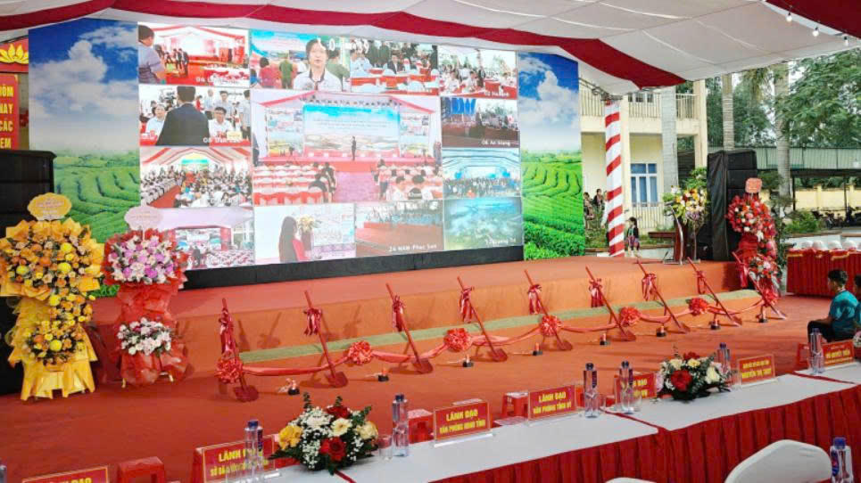 Quảng Ninh khởi công đồng loạt 6 trường học tại các xã biên giới đất liền