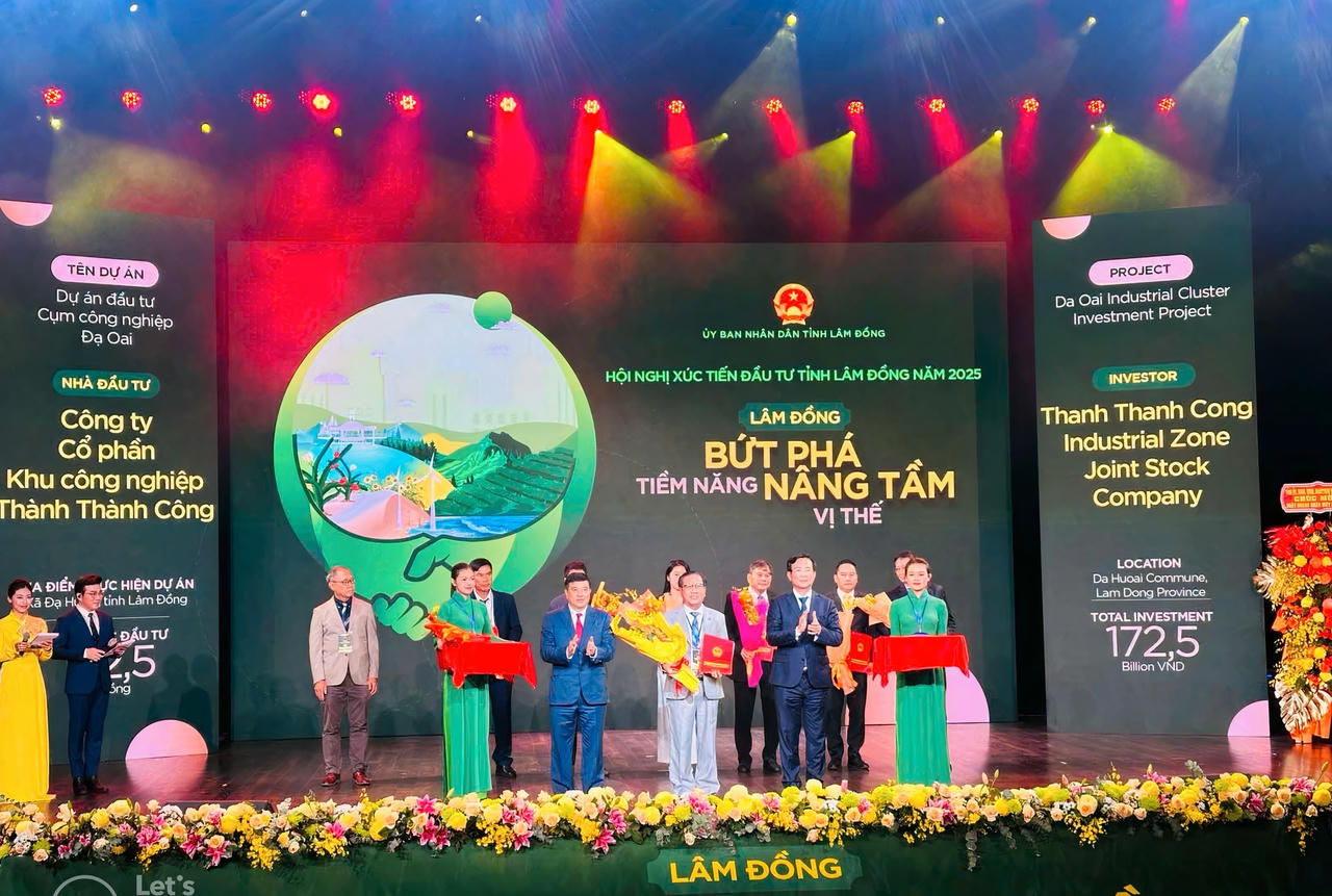 TTC IZ mở rộng đầu tư Cụm công nghiệp Đạ Oai tại Lâm Đồng