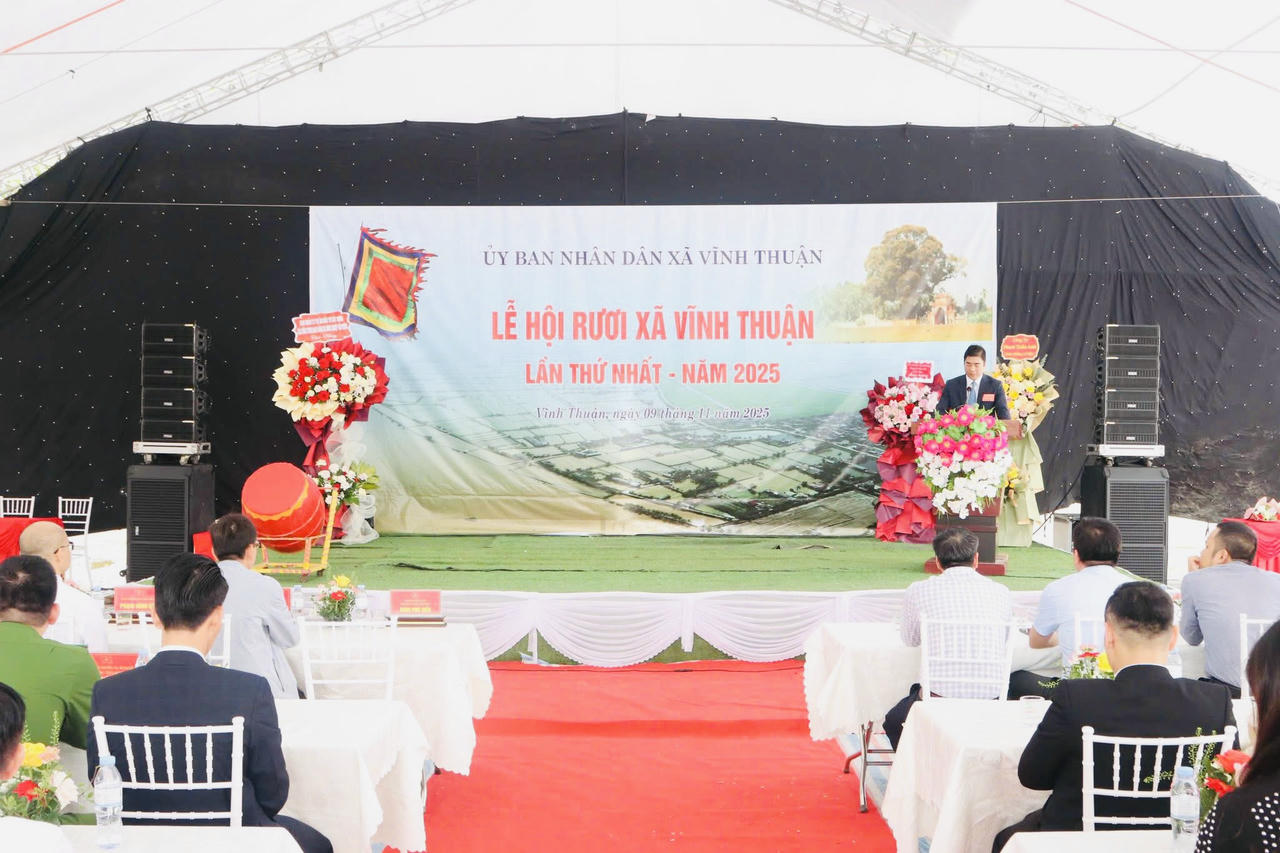 Lễ hội Rươi tổ chức nhằm phát huy giá trị nghề truyền thống, quảng bá thương hiệu "Rươi Vĩnh Thuận".