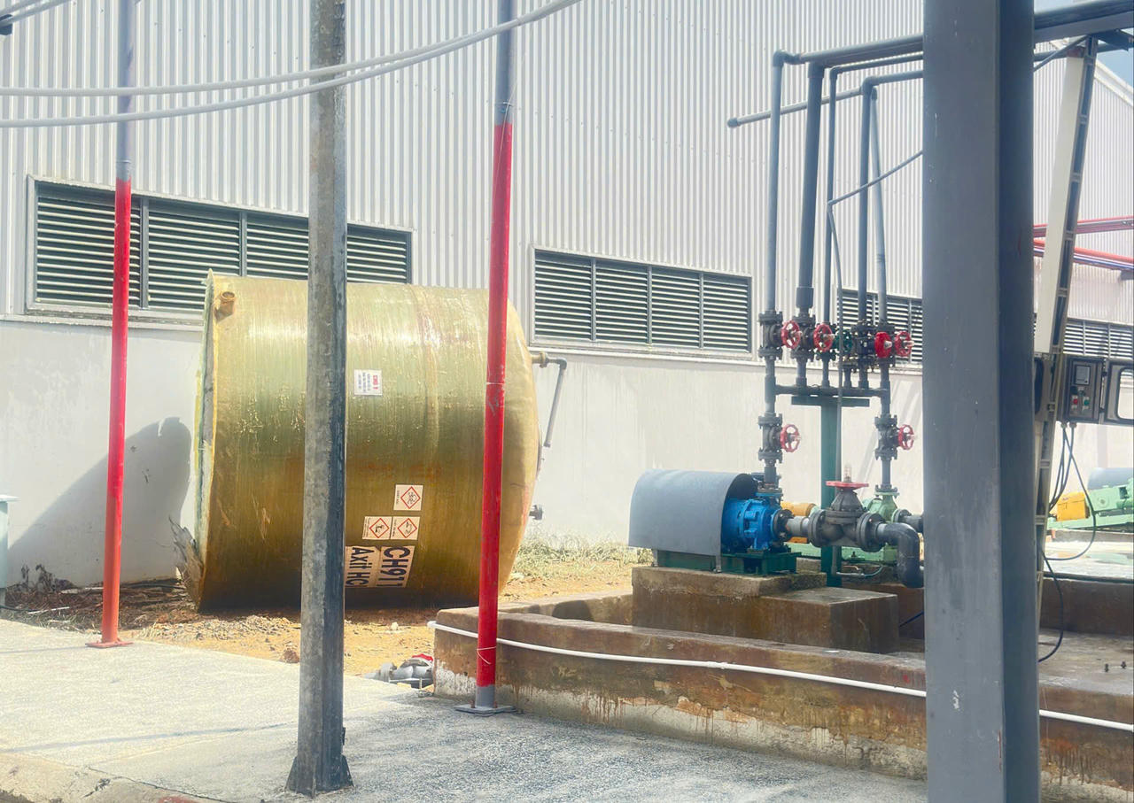 Bên trong nhà máy&nbsp;Công ty Cổ phần HC Bảo Lâm.