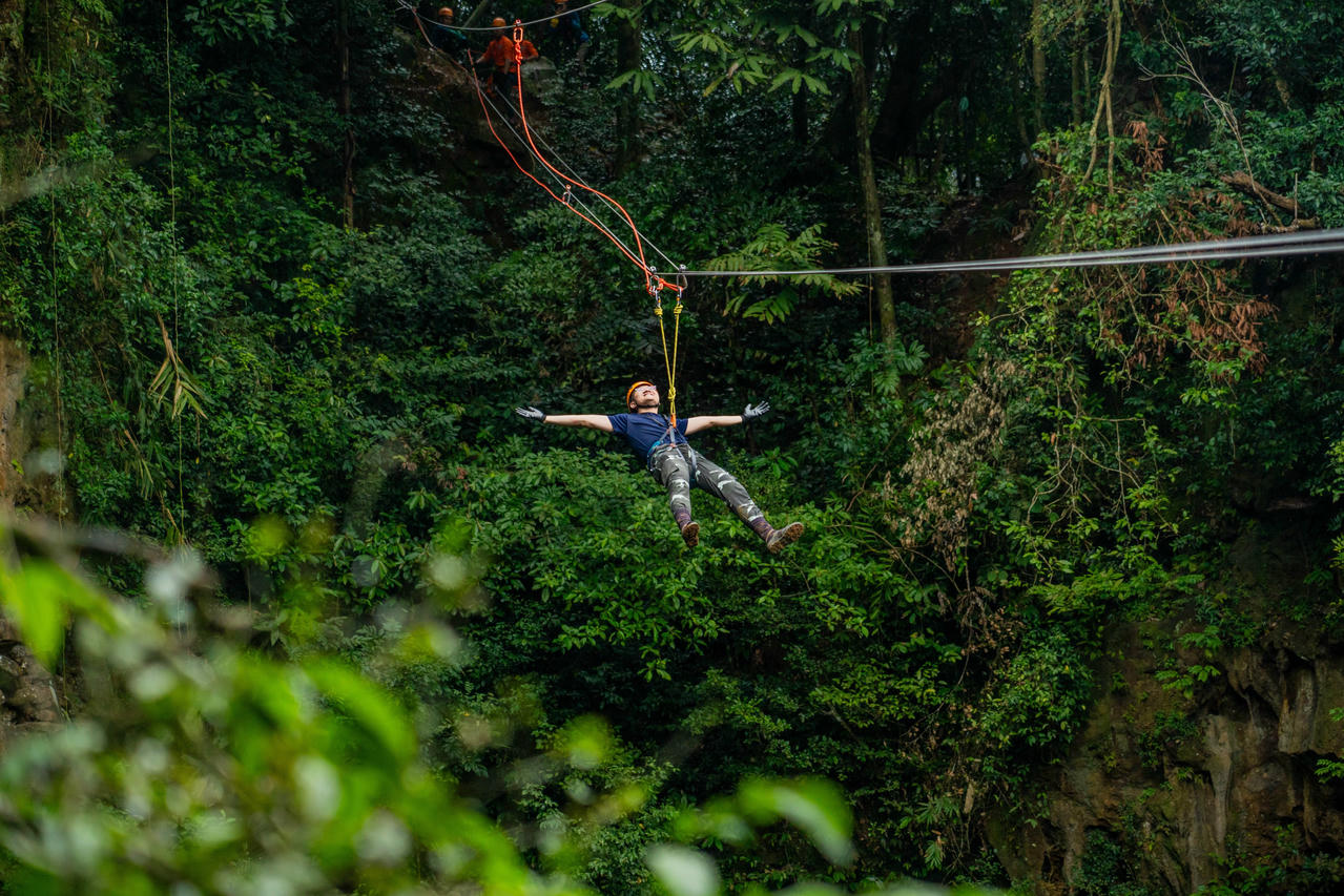  “Thưởng thức” thiên nhiên từ trên cao vẫn là một trải nghiệm gì đó thật chân thực, khác biệt. Ảnh: Jungle Boss Tours