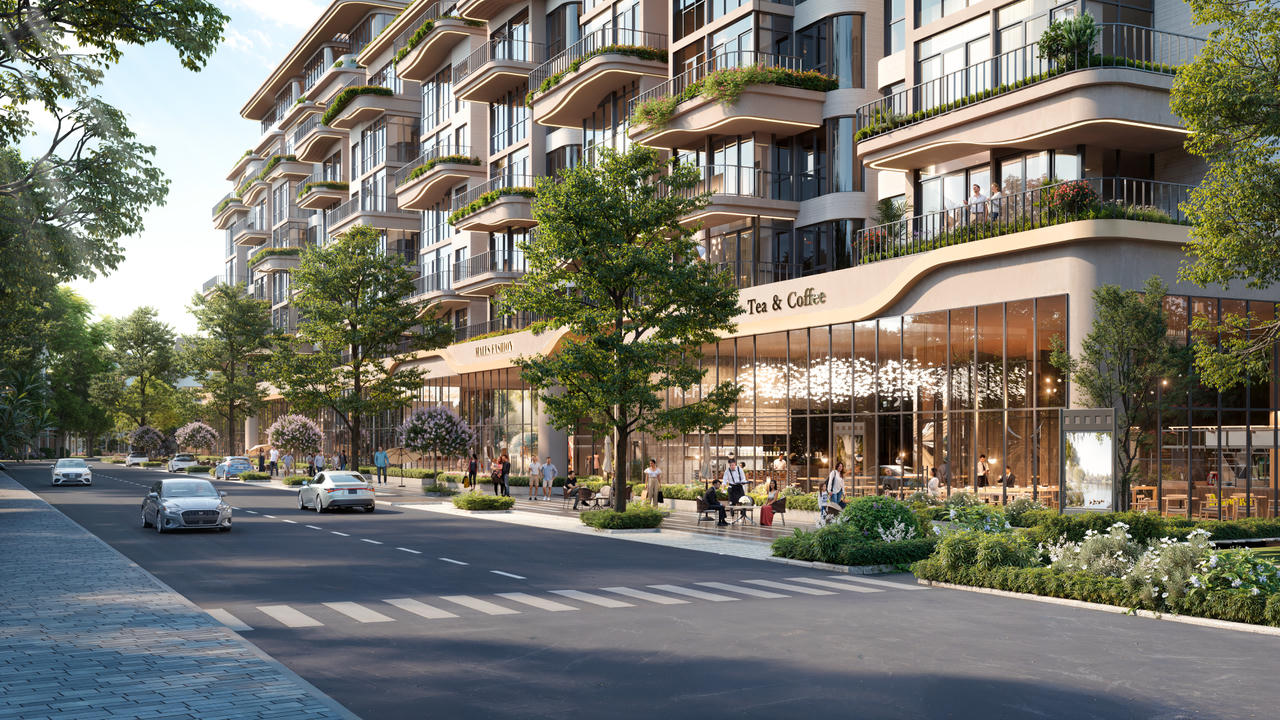 Trung tầng Swanlake Residences là sản phẩm lần đầu tiên xuất hiện tại Nghệ An