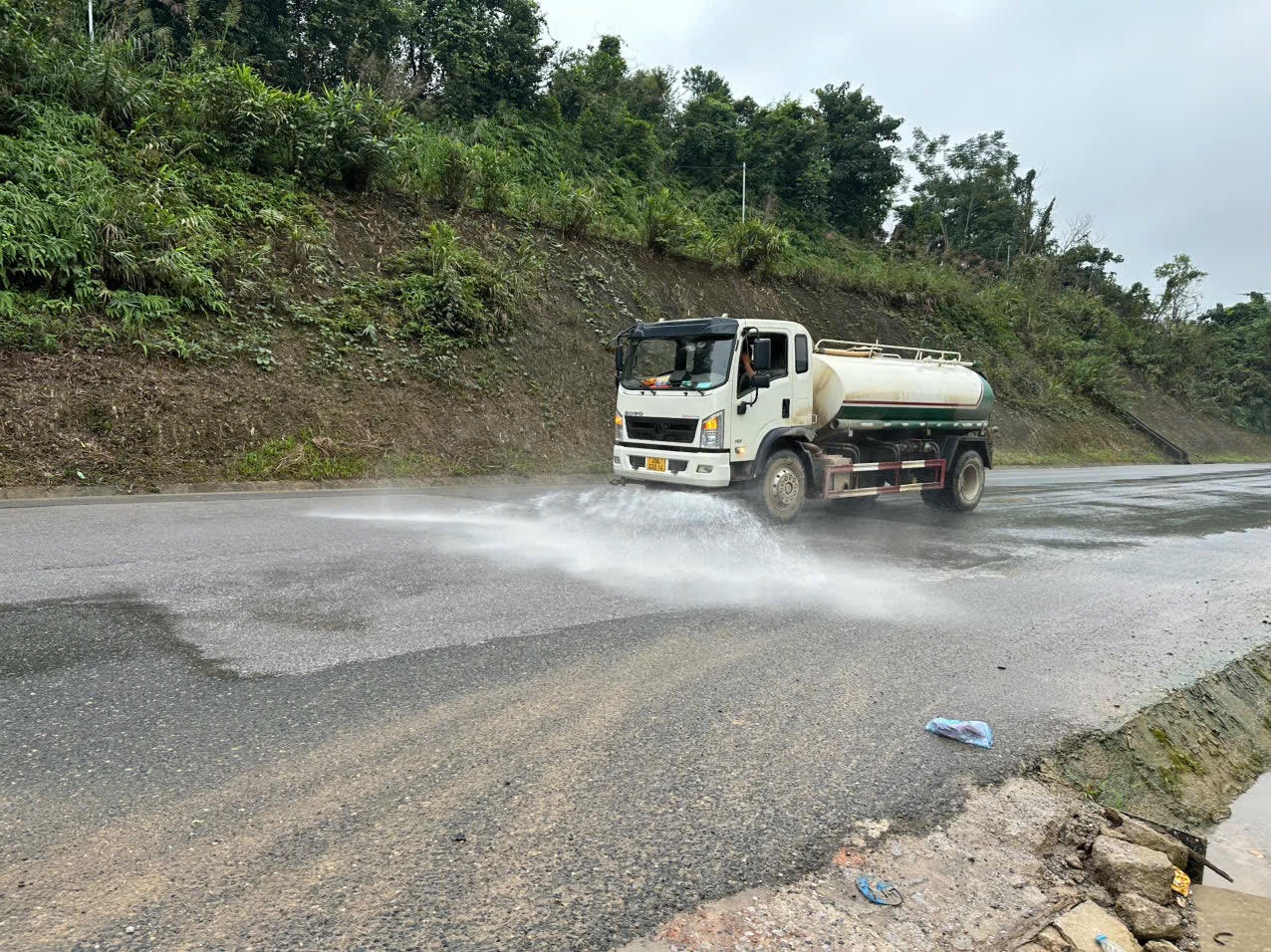 Công ty chú trọng bảo vệ môi trường. ( Ảnh: Hoàng Tùng)