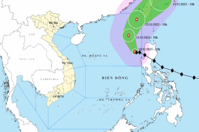 Các tỉnh Quảng Ninh - Đắk Lắk cần chủ động ứng phó bão số 14