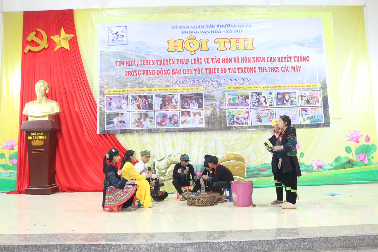 Phần thi tiểu phẩm là điểm nhấn thu hút người xem.