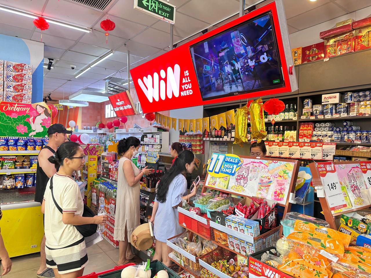 Đa dạng hàng hóa chất lượng, giá tốt tại các cửa hàng WinMart+, WiN.