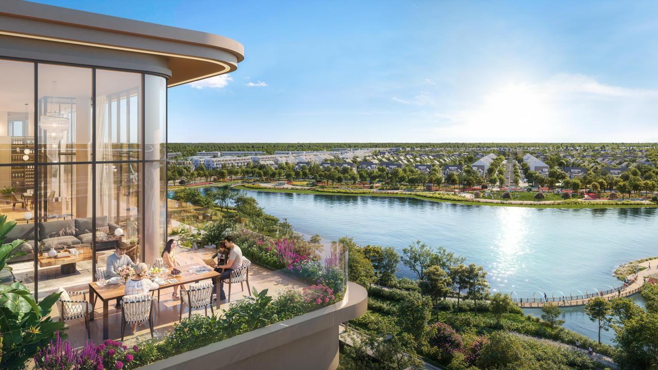 Tầm view đắt giá hướng trọn hồ Thiên Nga