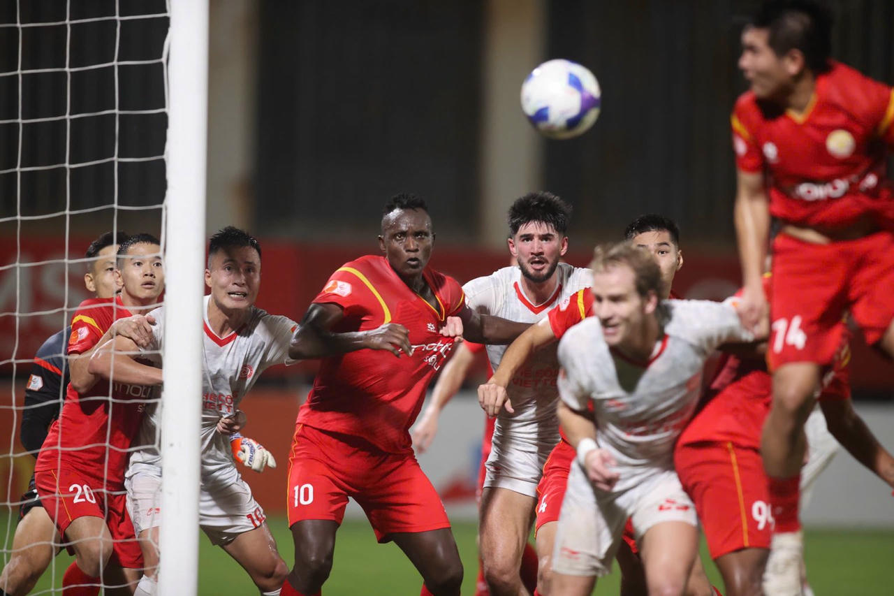 PVFCAND và Thể Công cống hiến một trận đấu hay