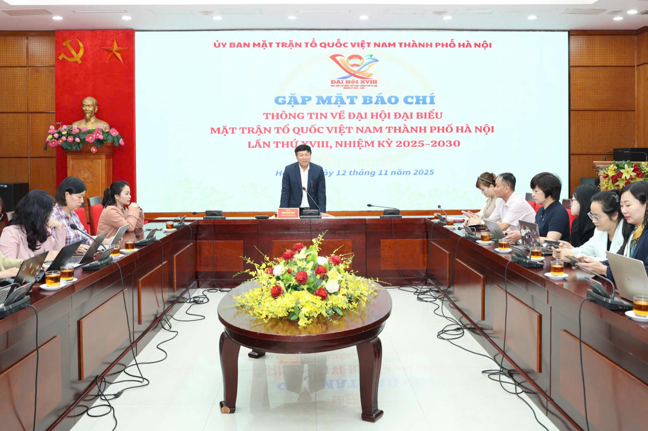 Chuyển đổi số - dấu ấn nổi bật tại Đại hội đại biểu MTTQ Việt Nam TP Hà Nội 