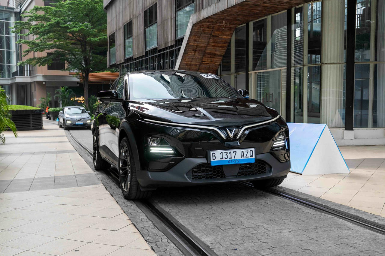 Mẫu xe VF 6 đang được mở bán tại Indonesia