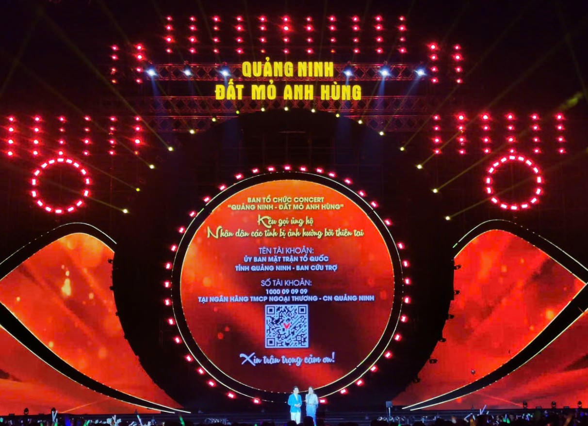 Bùng nổ xúc cảm tại concert “Quảng Ninh - Đất mỏ anh hùng”