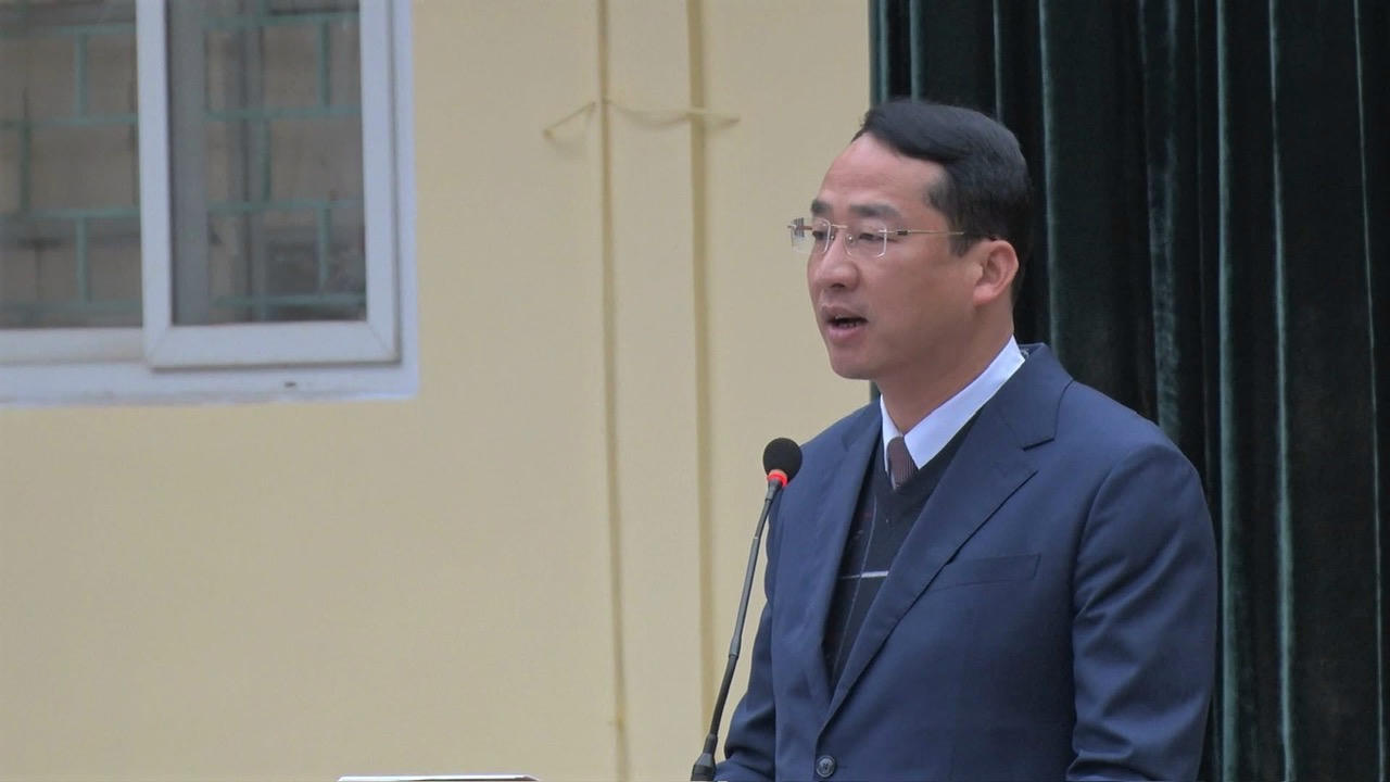 Ông Đoàn Trọng Hùng, Giám đốc Sở Tư pháp tỉnh Cao Bằng. (Ảnh: Lê Hanh)