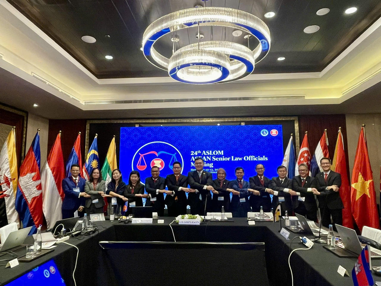 Hội nghị Quan chức Pháp luật cao cấp ASEAN (ASLOM) lần thứ 24- đẩy mạnh hợp tác pháp luật và tư pháp xuyên biên giới trong kỷ nguyên mới