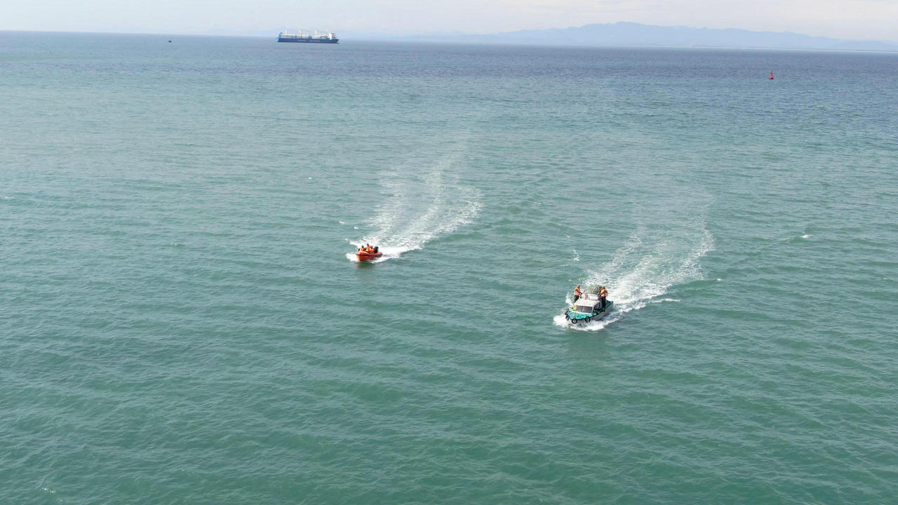 Lực lượng Biên phòng tuần tra, kiểm soát trên vùng biển Quảng Trị nhằm phát hiện và ngăn chặn vi phạm khai thác IUU.