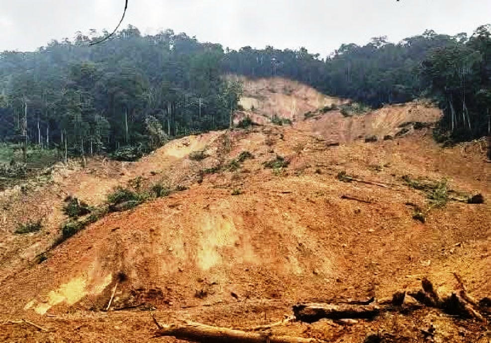 Sạt lở liên tục xảy ra, cơ quan chức năng chưa thể tiếp cận khu vực nghi có người mất tích để tìm kiếm.