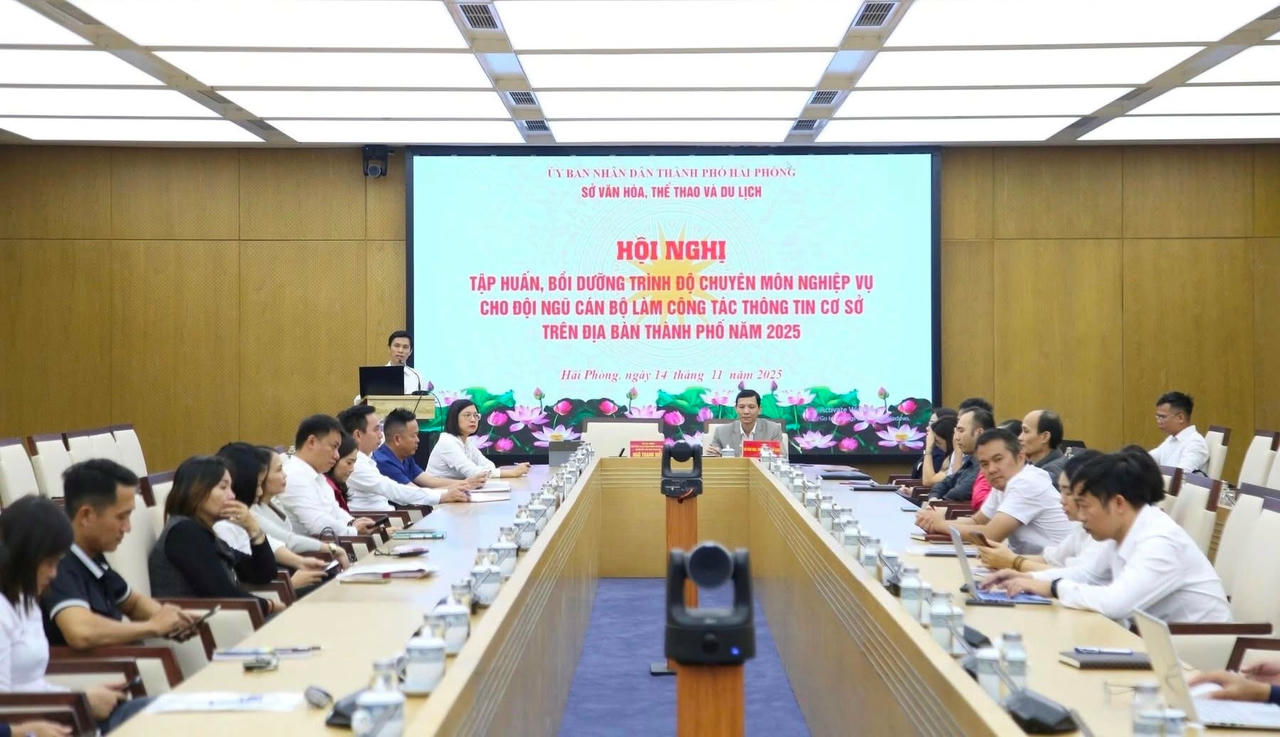 Hải Phòng: Tập huấn nghiệp vụ cho đội ngũ cán bộ làm công tác thông tin cơ sở
