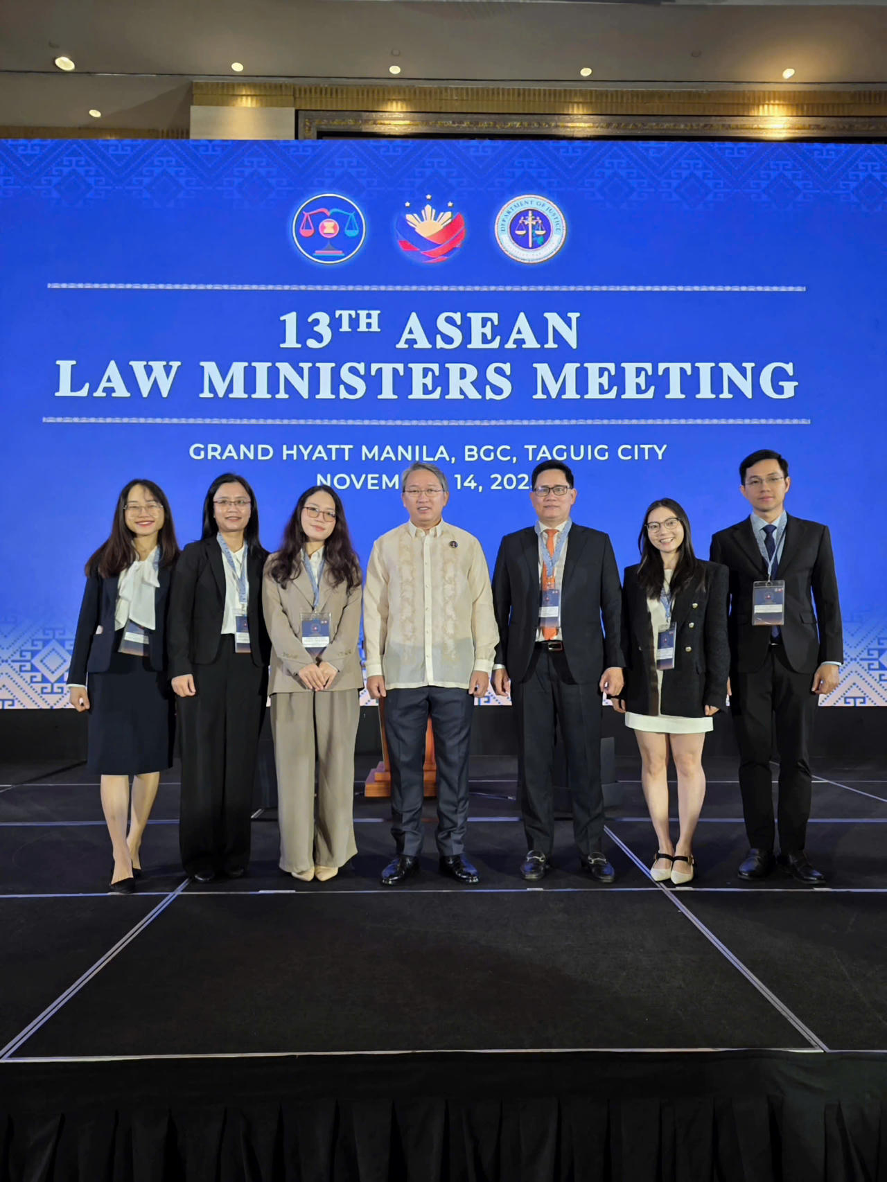 Bộ trưởng Tư pháp Nguyễn Hải Ninh và Đoàn liên ngành dự Lễ ký Công ước dẫn độ