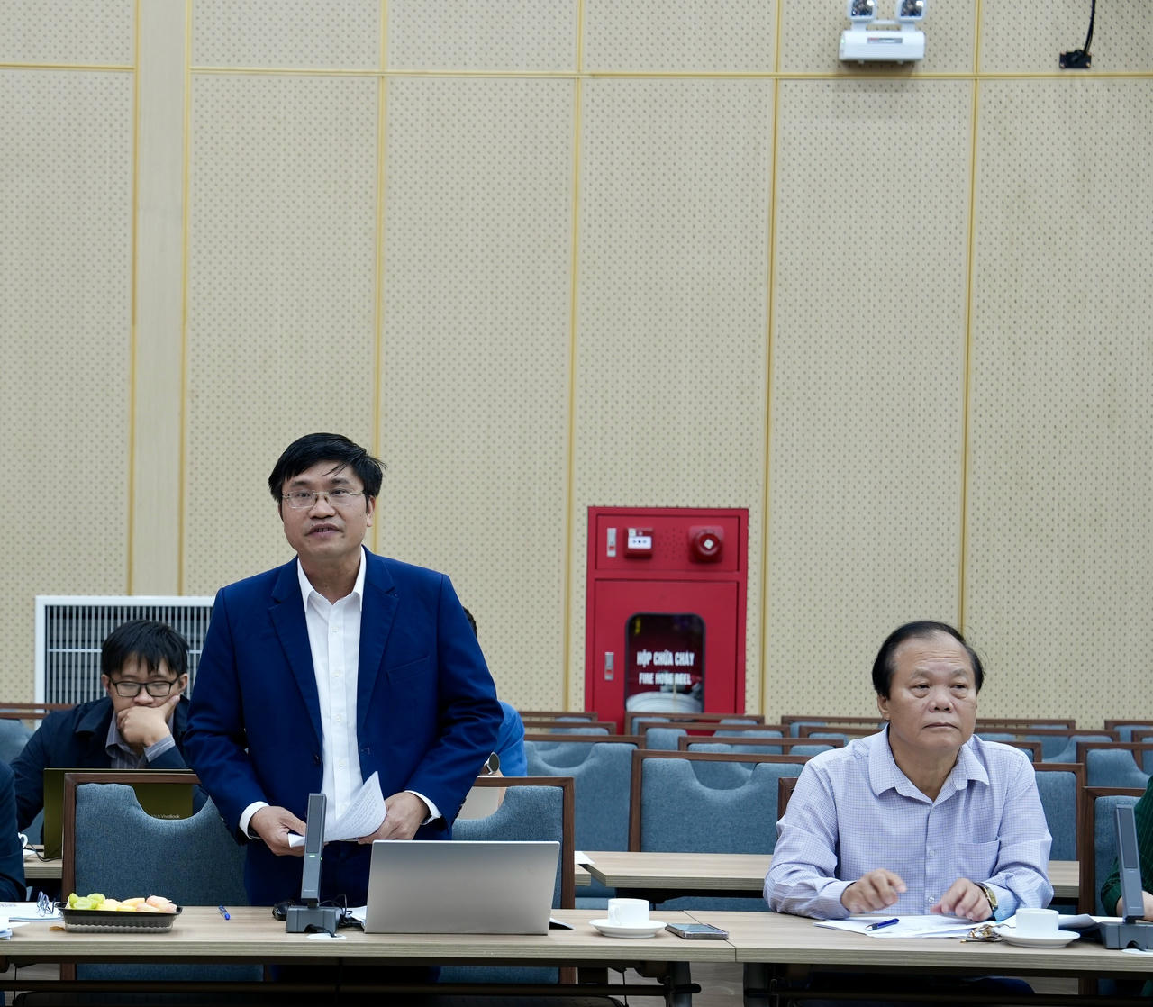 TS Nguyễn Văn Cương phát biểu tại Hội thảo.