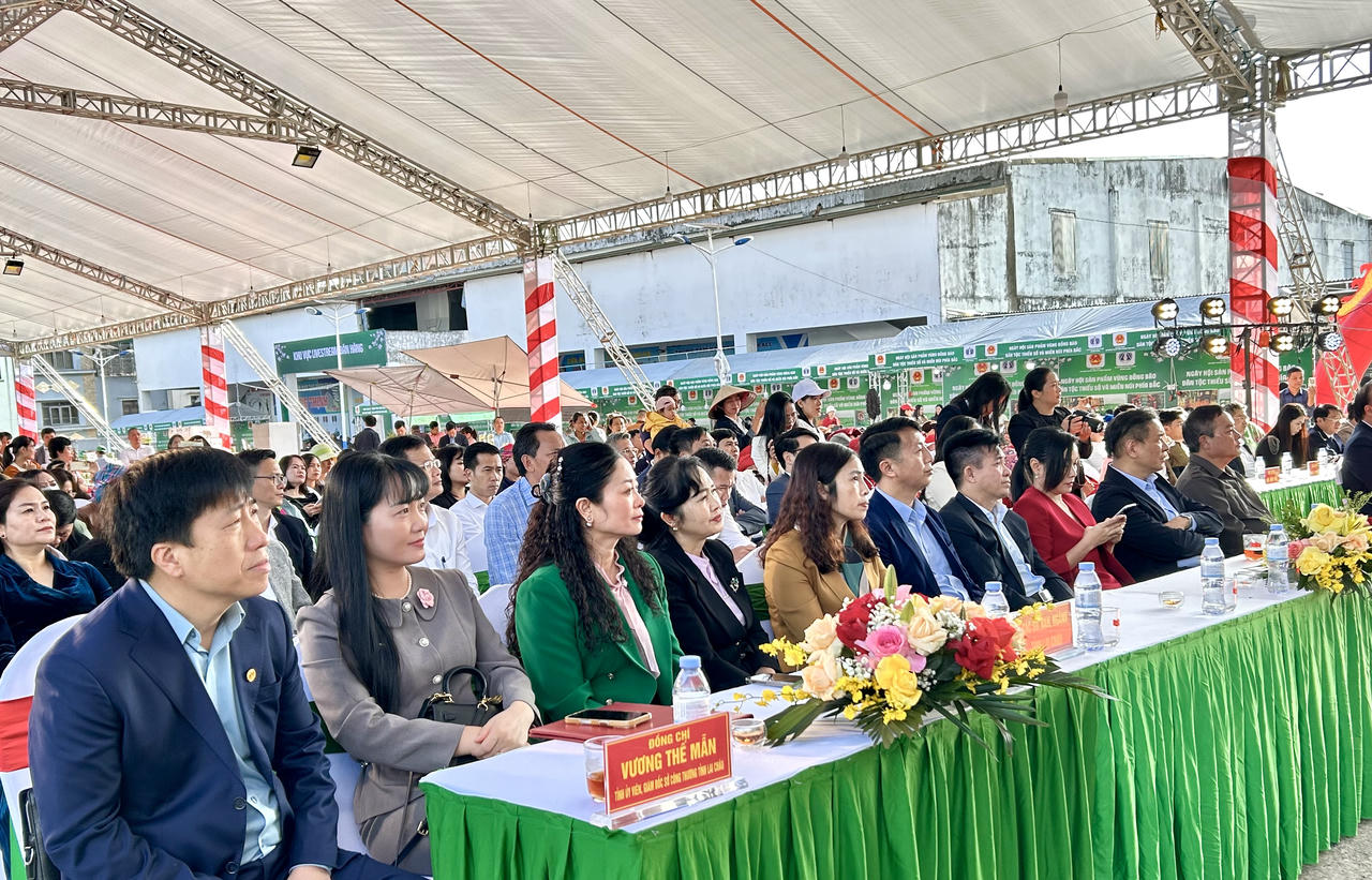 Các đại biểu tham dự ngày hội.