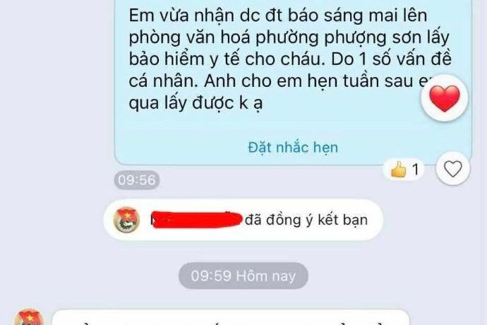 Cảnh báo thủ đoạn lừa đảo "tích hợp thông tin bảo hiểm y tế cho trẻ em" nhắm vào phụ huynh học sinh

