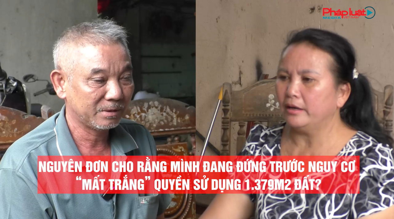 Ông Đỗ Văn Chinh và bà Đỗ Thị Hạt là nguyên đơn trong vụ án "Tranh chấp tuyên bố văn bản công chứng vô hiệu".. 