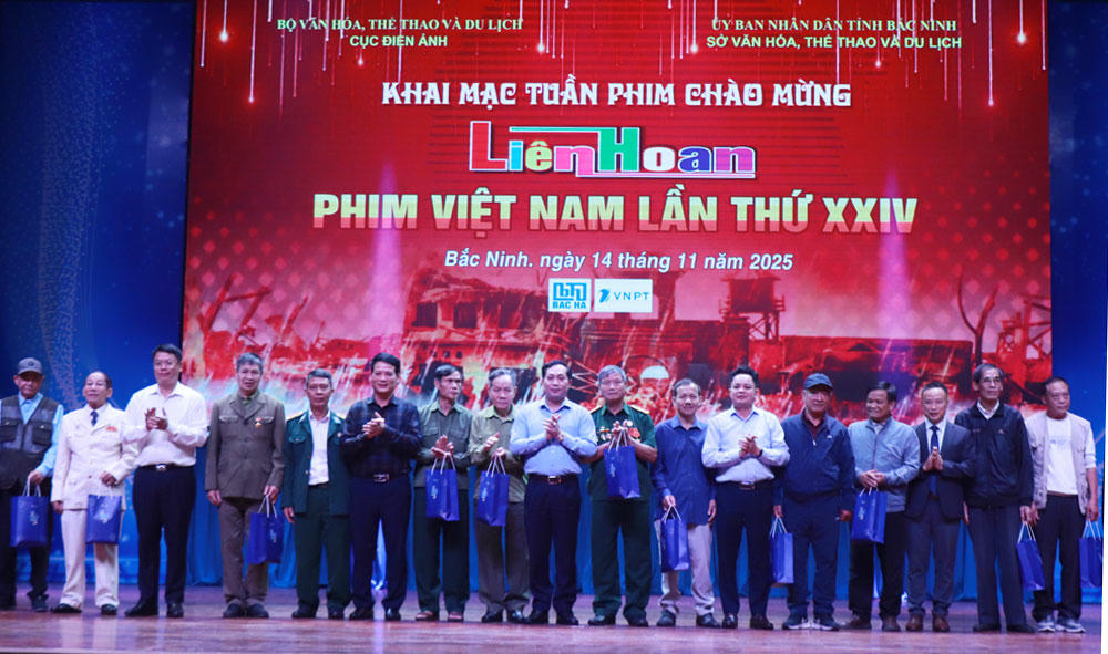 Bắc Ninh khai mạc Tuần phim chào mừng Liên hoan Phim Việt Nam lần thứ XXIV