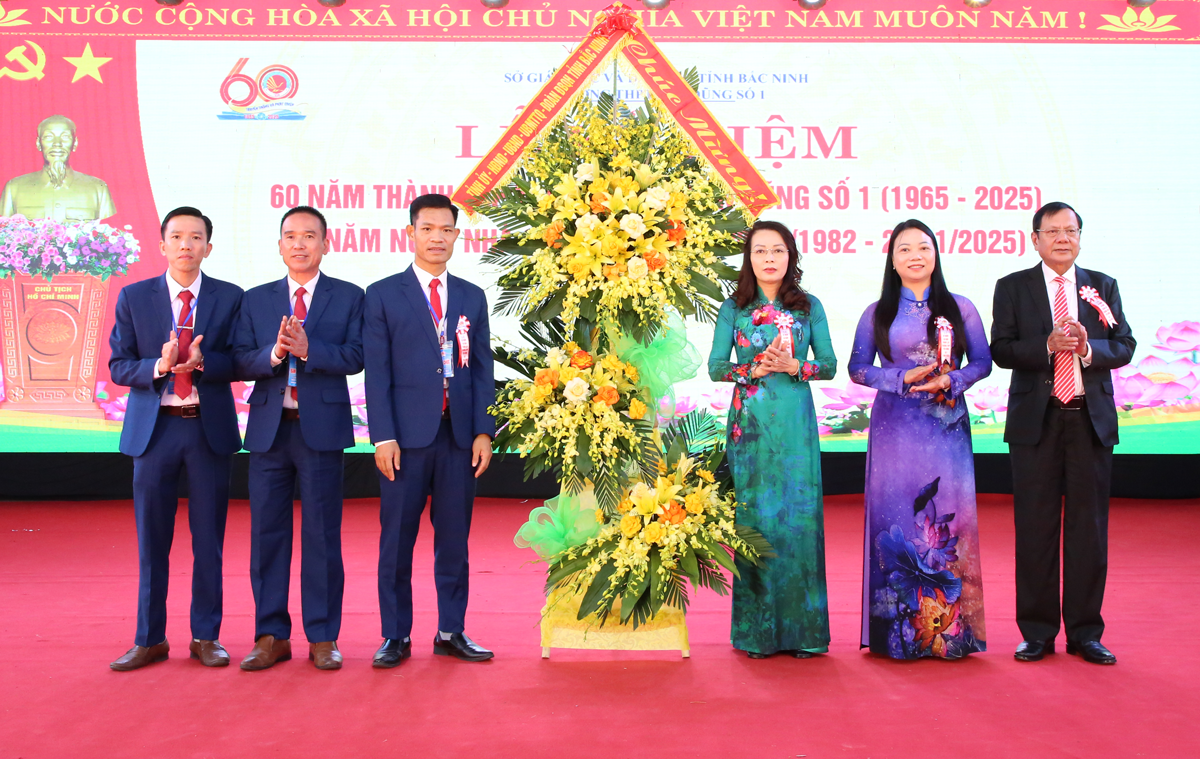 60 năm phát triển, Trường THPT Yên Dũng số 1 tiếp tục tiên phong đổi mới giáo dục