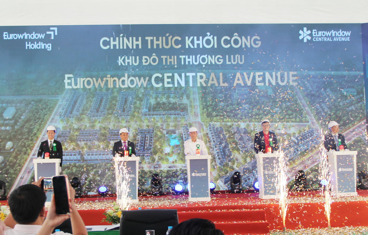 Khởi công Khu đô thị thượng lưu Eurowindow Central Avenue tại Nghệ An