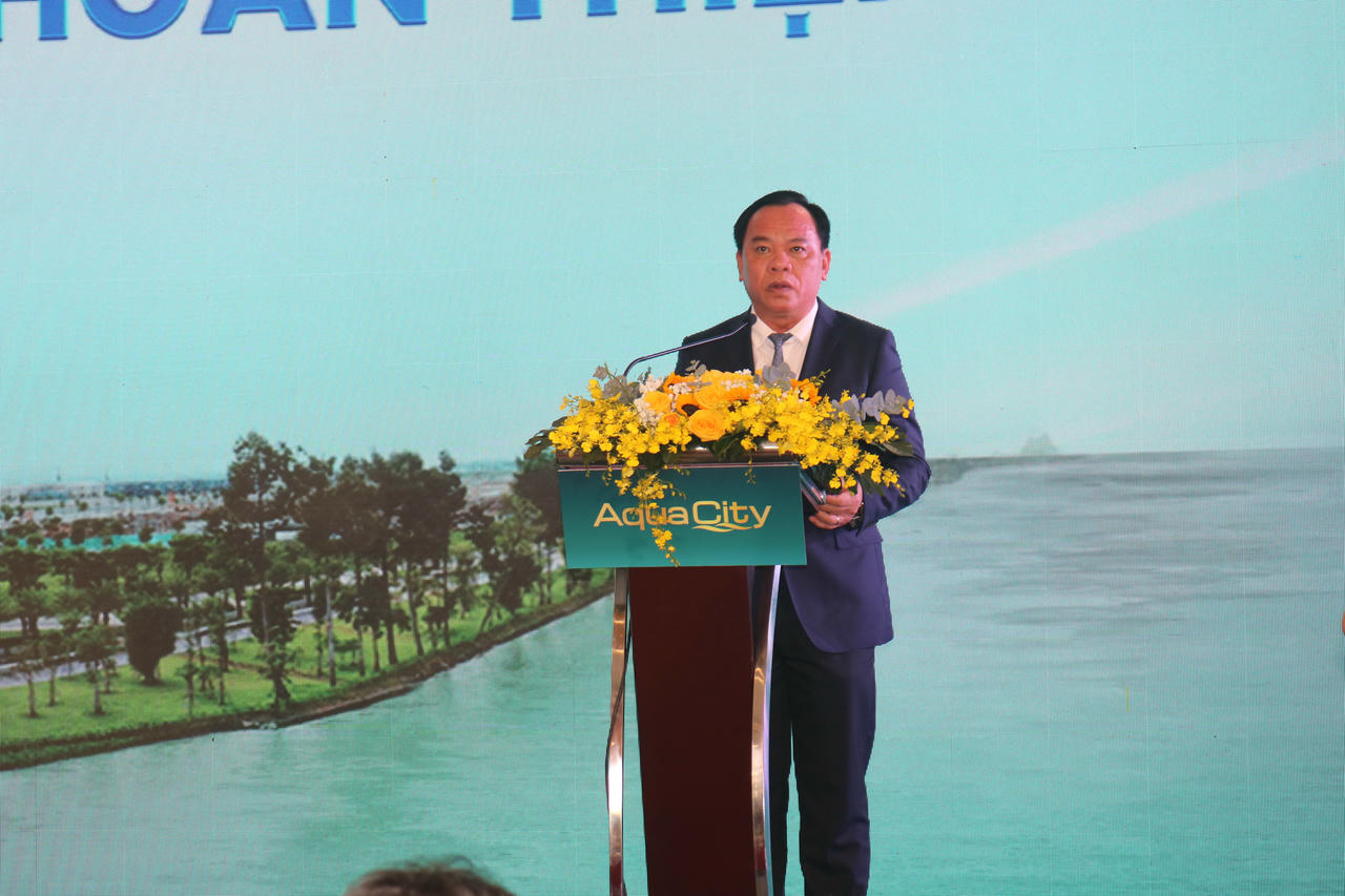 Ông Võ Tấn Đức, Chủ tịch UBND tỉnh Đồng Nai phát biểu tại sự kiện.