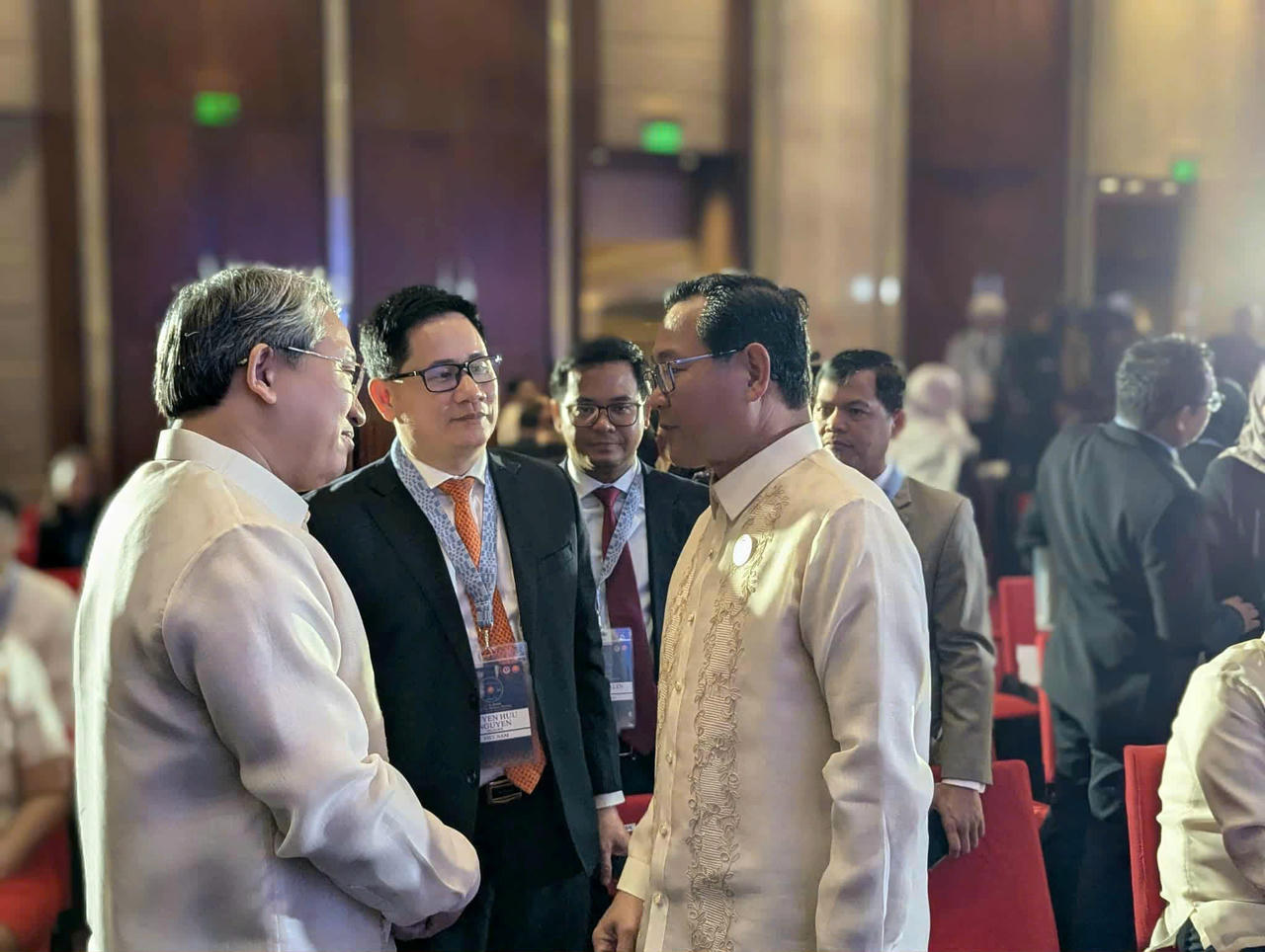 Bộ trưởng Bộ Tư pháp Nguyễn Hải Ninh gặp Phó Thủ tướng, Bộ trưởng Tư pháp Campuchia.