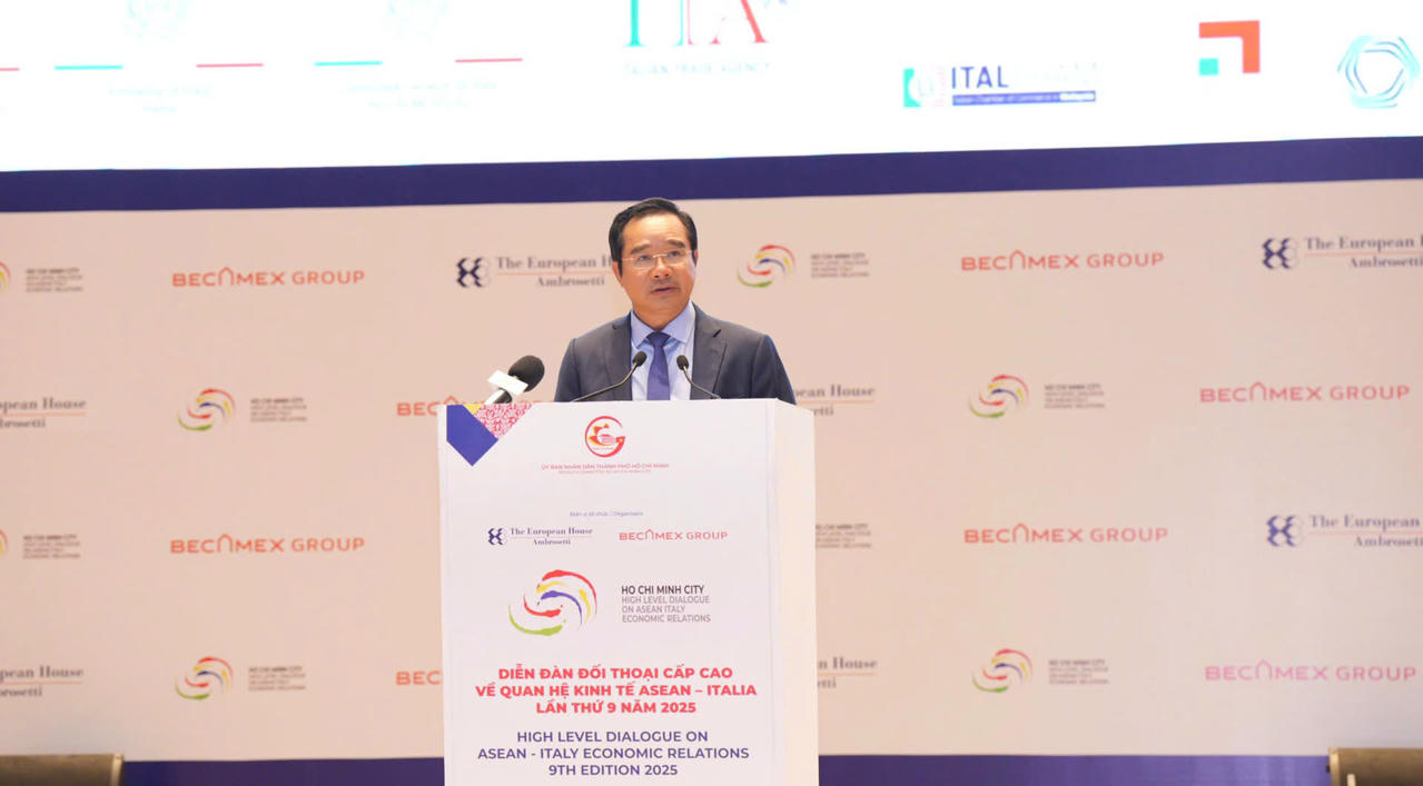 Tập đoàn Becamex đồng tổ chức Diễn đàn Đối thoại Cấp cao về Quan hệ Kinh tế ASEAN – Italia 2025