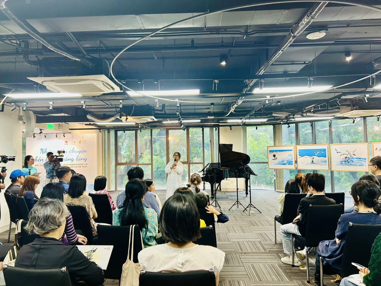 Trong bối cảnh xuất bản giao thoa với nghệ thuật, dòng sách tranh không lời vốn từng bị xem là kén độc giả đang dần chinh phục công chúng (Ảnh: PV)