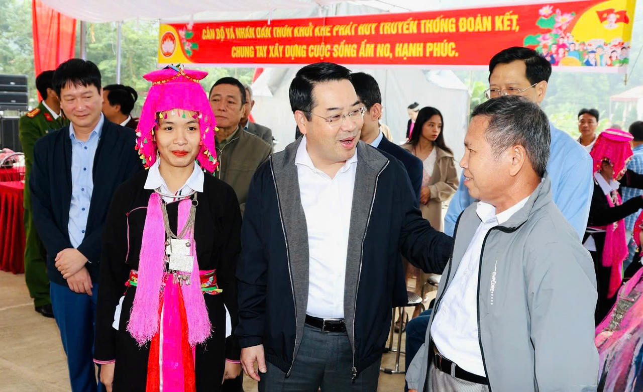 Sôi nổi Ngày hội Đại đoàn kết trên địa bàn tỉnh Lào Cai