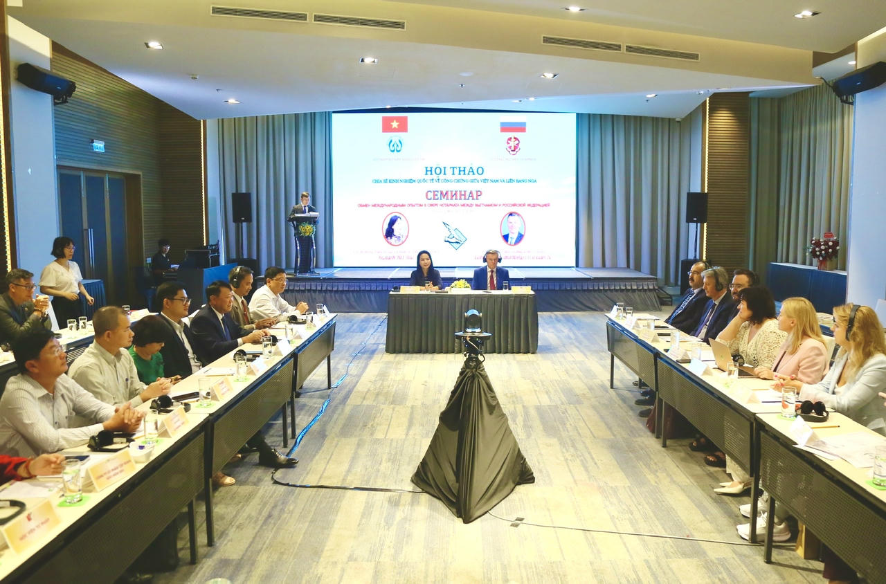 Việt Nam – Liên bang Nga: Tăng cường hợp tác trong lĩnh vực công chứng