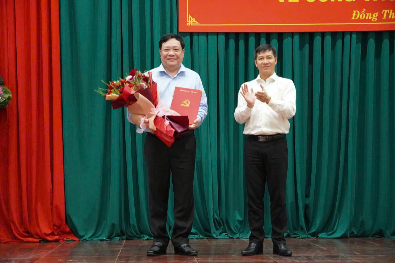 Ông Phạm Thành Ngại được điều động giữ chức Phó Bí thư Tỉnh uỷ Đồng Tháp